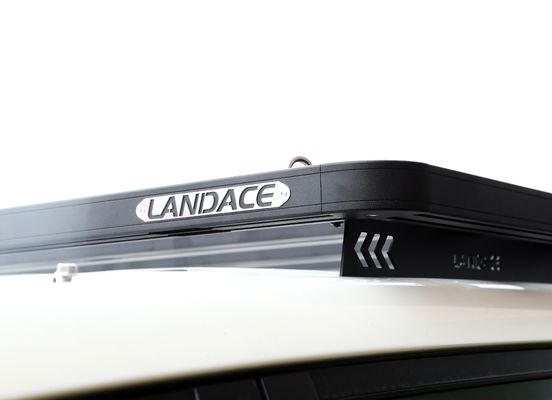 1500*1380*44mm Zwarte voertuigonderdelen Aluminium dakrek platform Auto dakrekken voor Toyota LC200 Kort