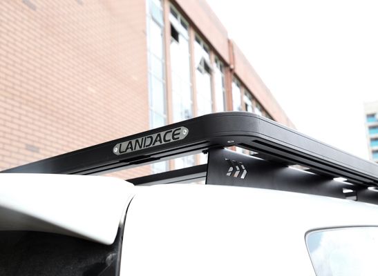 1500*1380*44mm Zwarte voertuigonderdelen Aluminium dakrek platform Auto dakrekken voor Toyota LC200 Kort