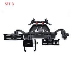 Zwarte 4x4 Voertuig Dash Phone Holder voor flexibele Hoek middenconsole beugel SET D