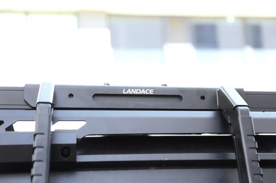 Zwart aluminium dakrek zijladder voor tank 300 perfect geschikt voor 4x4 voertuigen