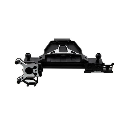 Zwarte aluminium legering Centrumconsole Bracket voor JEEP 4x4 Off-road Interieur Accessoires