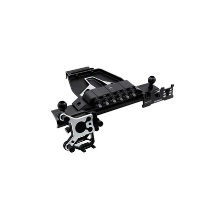 Zwarte aluminium legering Centrumconsole Bracket voor JEEP 4x4 Off-road Interieur Accessoires