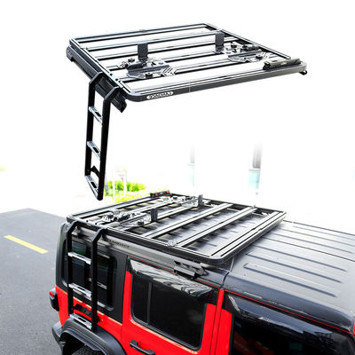 Mechanical Black Car Ladder Racks voor WranglerJK WranglerJL JEEP Verbeterde prestaties