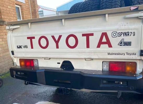 TOYOTA TRUCK LC79 Achterbumper accessoires in zwart met staalmateriaal en accessoires