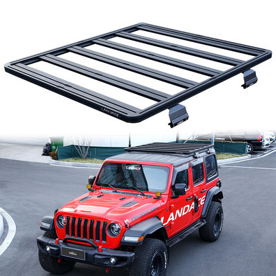Zwarte poedercoating off-road dak rail bagagerek voor auto's en universele auto's