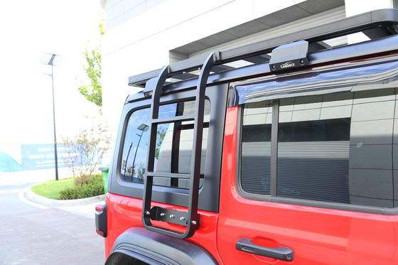 Gemakkelijk te installeren dubbele zijladder auto dakladder voor JEEP Wrangler 2018-2023 JL JK