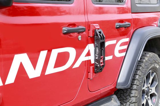 International Aluminium Alloy Black Side Step voor Jeep Wrangler voor high-end voertuigen