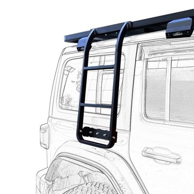 JEEP Wrangler JL JK dakrek Achtersteiger in mechanische stijl voor 4X4 voertuigen