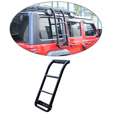 2013-2017 Jeep Wrangler JL JK Black Side Ladder voor gemakkelijke toegang tot dakraam en achterdeur