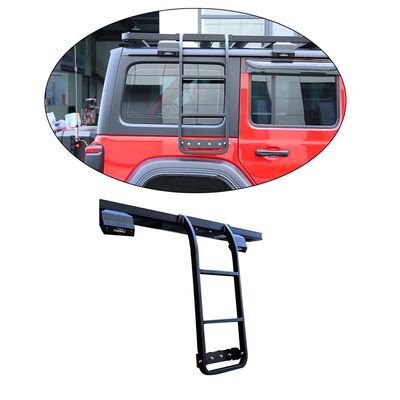 2013-2017 Jeep Wrangler JL JK Black Side Ladder voor gemakkelijke toegang tot dakraam en achterdeur