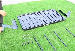 Off Road Aluminium Jeep Wrangler JL Cargo Storage Rack met tafel Slank en praktisch
