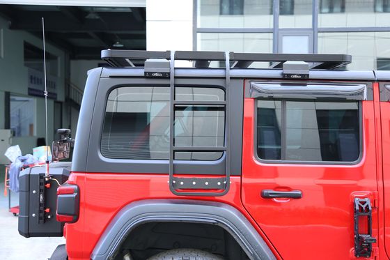 Laat uw Wrangler JL's potentiële aluminium dak ladder voor 4x4 auto's los