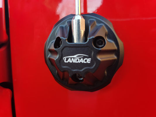 JEEP Autoonderdelen Radio Antenna Base Cover Zwart poeder bedekt CNC-machine aanpassing