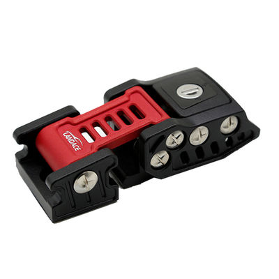 Aluminium legering Zwarte vergrendeling hoed Catch Kit voor WranglerJL SUV Exterior Customization