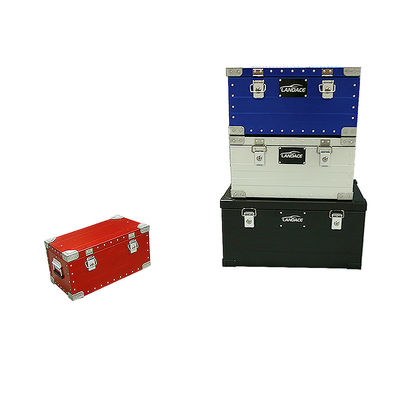 Blauw lichtgewicht Chuck Box 6kg Wandelen Aluminium Chuck Box
