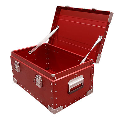 Blauw lichtgewicht Chuck Box 6kg Wandelen Aluminium Chuck Box