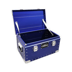 Blauw lichtgewicht Chuck Box 6kg Wandelen Aluminium Chuck Box