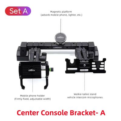 Verstelbare multifunctie telescopische staafcentrumconsole voor Jeep Wrangler N.W. 0.45KG