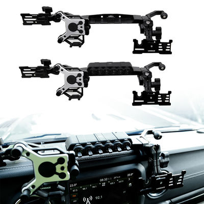 2018-4x4 Voertuig Accessoires Aluminium legering Centrum Console Bracket Mobiele telefoonhouder voor Jeep