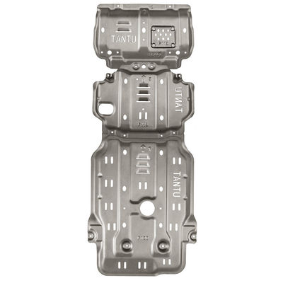 Toyota Tundra 5.0mm Chassis Protection Motor Cover Mudflap Skid Plate in zwarte verf