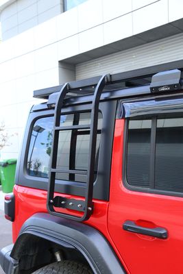 Q235-8 Dubbelzijdige aluminium verlengladder 4 Runner Side Ladder Auto dakladder 2018
