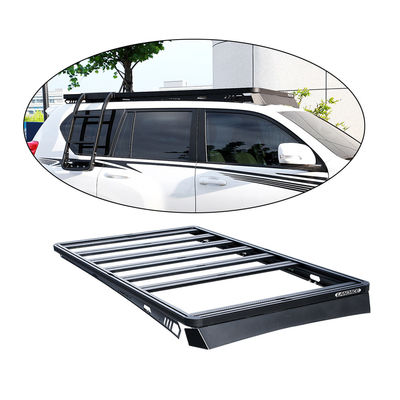 Universaal aluminium zwart dakrek voor Toyota LC200 LC79 LC150 300 kg laadvermogen