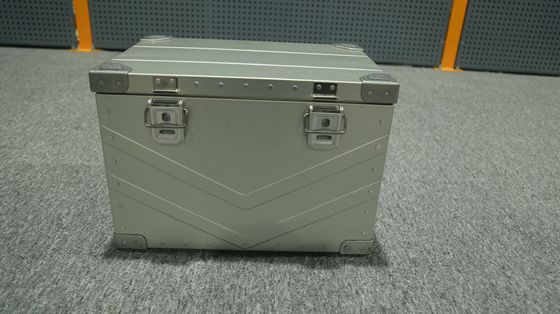 Roestvrij en waterdicht 6 kg Aluminium opslagdoos voor buitenkamperen 575*375*273mm