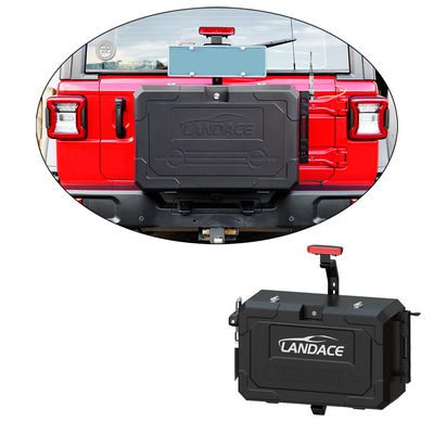 Aluminium auto kofferbak opslag voor Jeep Wrangler JL Off-Road Style Grote capaciteit