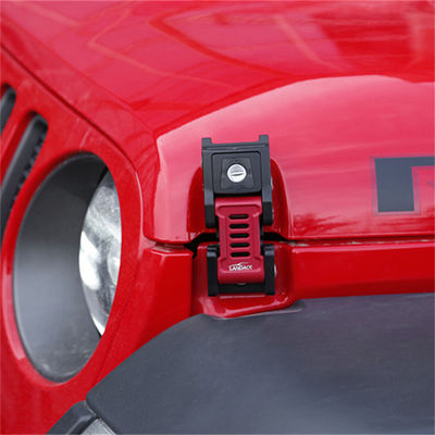 JEEP Wrangler JL Gladiator Off-road Voertuig Aluminium Hood Locks Lock 133*56*42mm