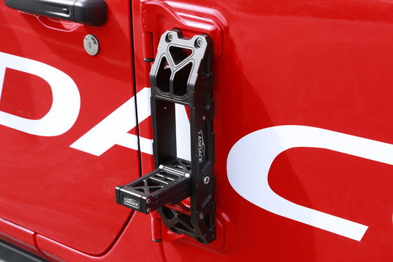 Aluminium legering deur scharnieren stap voet pedaal voor Jeep Wrangler JL Gladiator veelzijdig