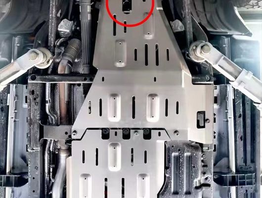 1810*870*8mm Aluminium legering onder motor dekking Guard Skid Plate voor Jeep Wrangler JL