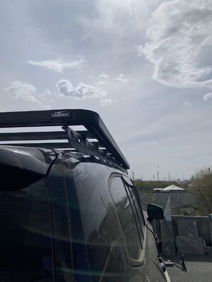 LC300 150*142*5 Flat Roof Rack Aluminium legering Buiten accessoires voor 4X4 voertuigen