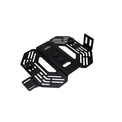 Nettogewicht 6 kg Carbon Steel dakrek gemonteerd Heavy Duty Tool Box Brackets 504*360*134mm