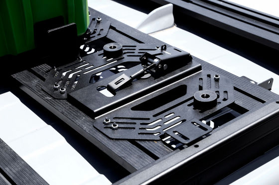 Nettogewicht 6 kg Carbon Steel dakrek gemonteerd Heavy Duty Tool Box Brackets 504*360*134mm