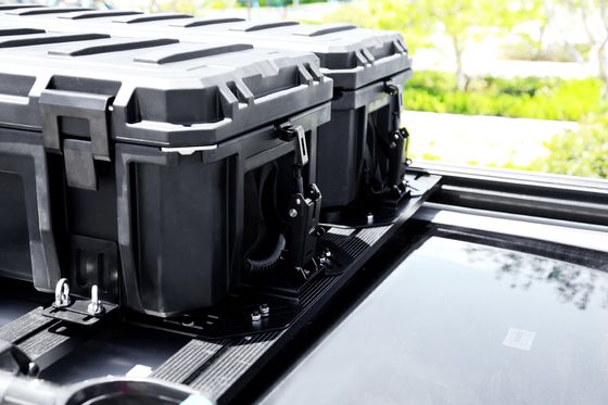 Eenvoudig te installeren waterdichte harde plastic opslagdoos voor het monteren van buitendakrekken