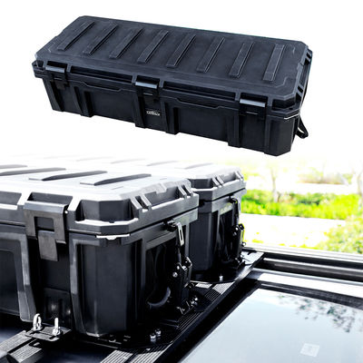 110L waterdicht gereedschapskist voor auto's zwaar werktuig en speciale beugel voor JEEP dakrek