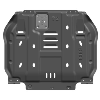 Verzendingswijze Lucht/Land/Ze Magnesium Aluminium Alloy Guard Skid Plate voor Dodge Ram1500