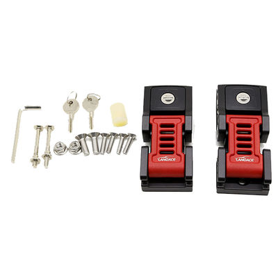 Hard anodiserend oppervlak afwerking JL Hood Locks Kit voor Jeep Wrangler Aluminium legering
