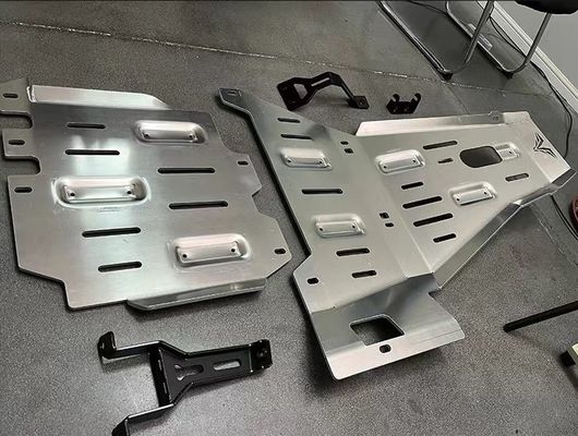 1810*870*8mm Off Road Aluminium legering onder motor dekking modder Flap Guard Skid Plate voor JEEP Wrangler JL JK