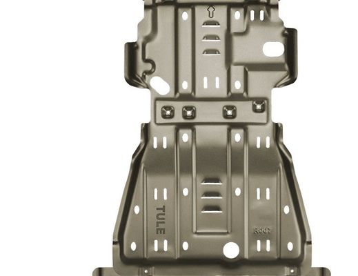 Zwarte radiatorskidplaat voor Nissan Patrol Y62