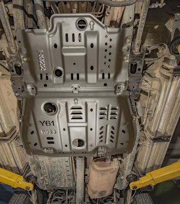 Offroad-ready Magnesium Aluminium Alloy Skid Plate voor Nissan Patrol GR V Pickup Y61