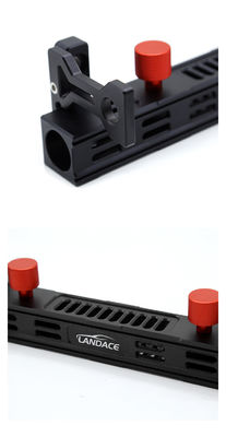 323X78X86mm Hard geanodiseerd staartpoort vlaggenstangbeugel voor Jeep Wrangler multifunctie