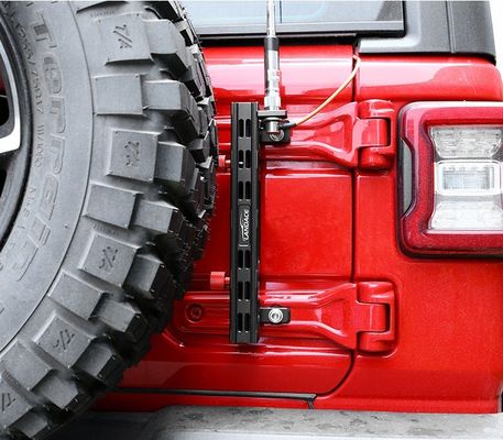 323X78X86mm Hard geanodiseerd staartpoort vlaggenstangbeugel voor Jeep Wrangler multifunctie