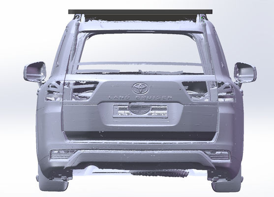 Zwarte poedercoating auto dakrekken voor Toyota LC150 LC200 LC300 Perfect voor kamperen