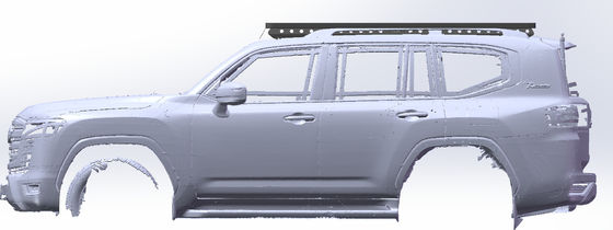 Zwarte poedercoating auto dakrekken voor Toyota LC150 LC200 LC300 Perfect voor kamperen