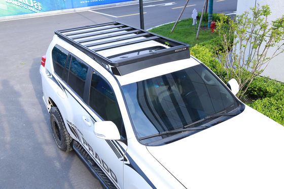 200 kg laadvermogen dakrekken voor LC150 rechtstreeks met poeder bekleed zwart aluminium legering