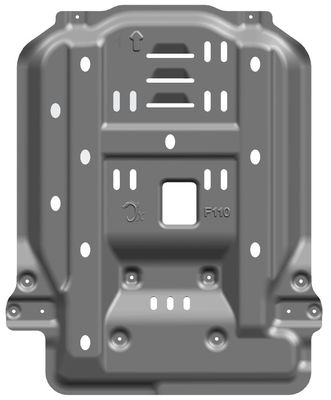 Voorzijde van de modderklok voor Land Cruiser LC200 Motor