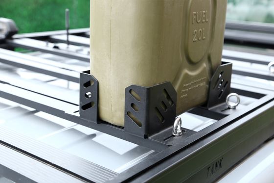 Uitbreiding van het platte dakrek van roestvrij staal voor 4WD-accessoires en universele automodellen
