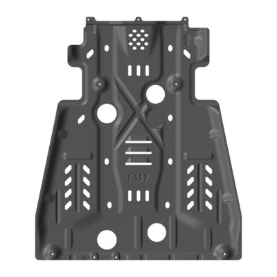 Hoge onderlichtsbescherming Aluminium Ecosport Skid Plate voor Toyota FJ Cruiser Ontworpen