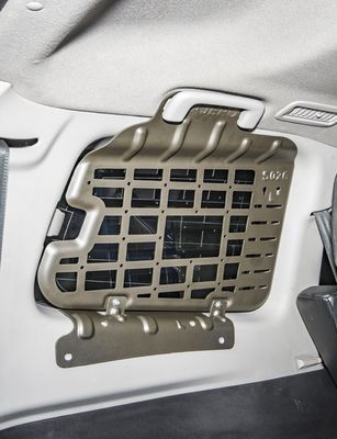 Legering kofferbak opbergplank raamgaasnet zijraam ophangnet Mitsubishi Pajero